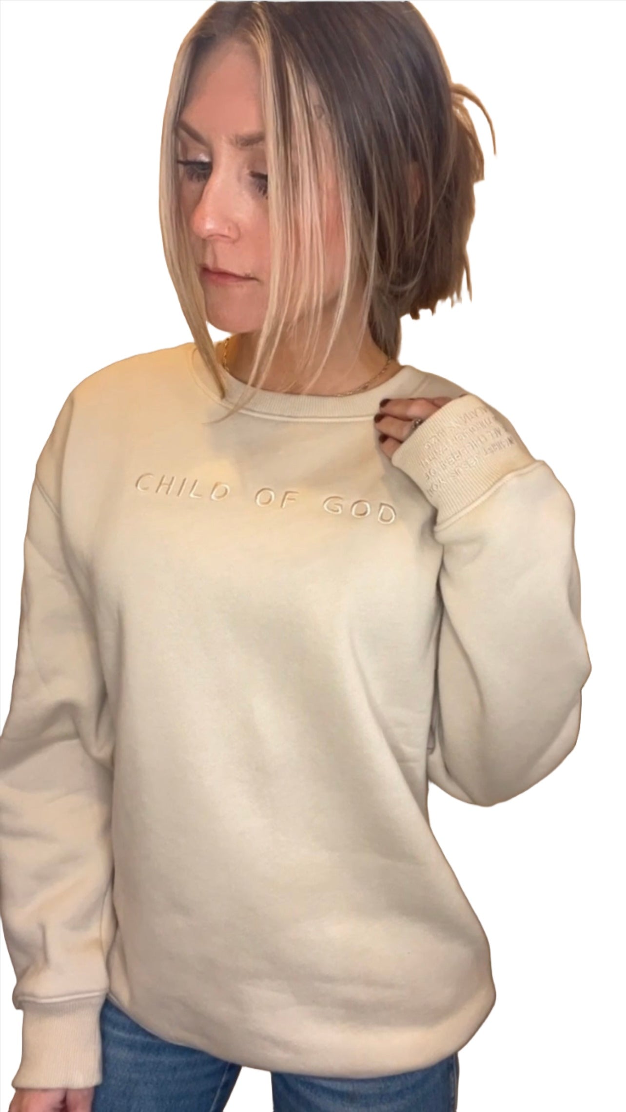 CHILD OF GOD PULLOVER SWEATER