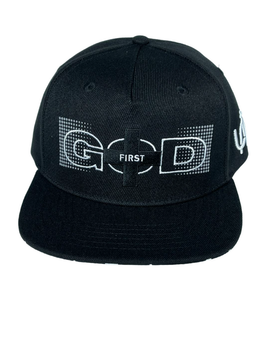 Boy's “God First” snapback